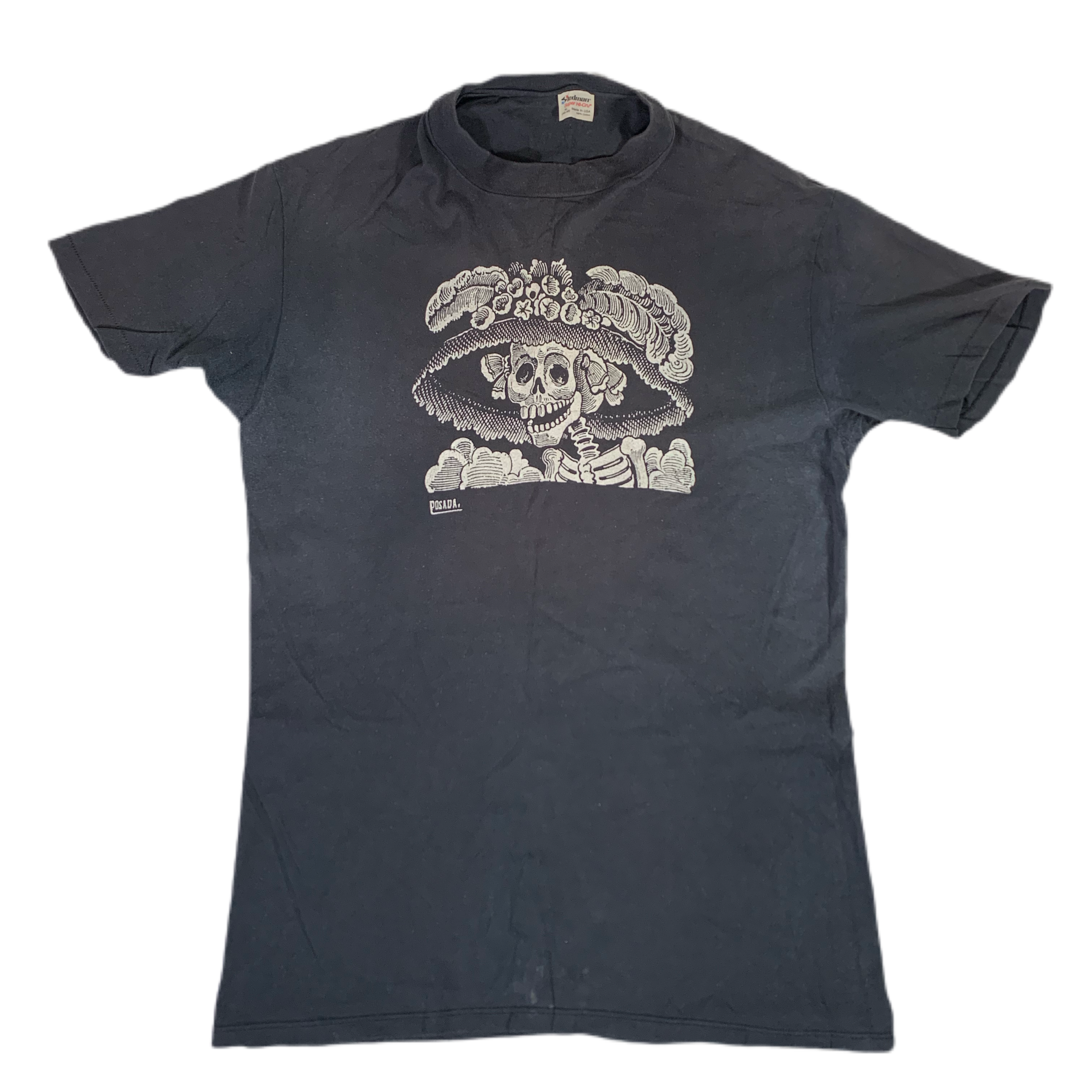 Vintage José Guadalupe Posada “La Calvera Catrina” T-Shirt