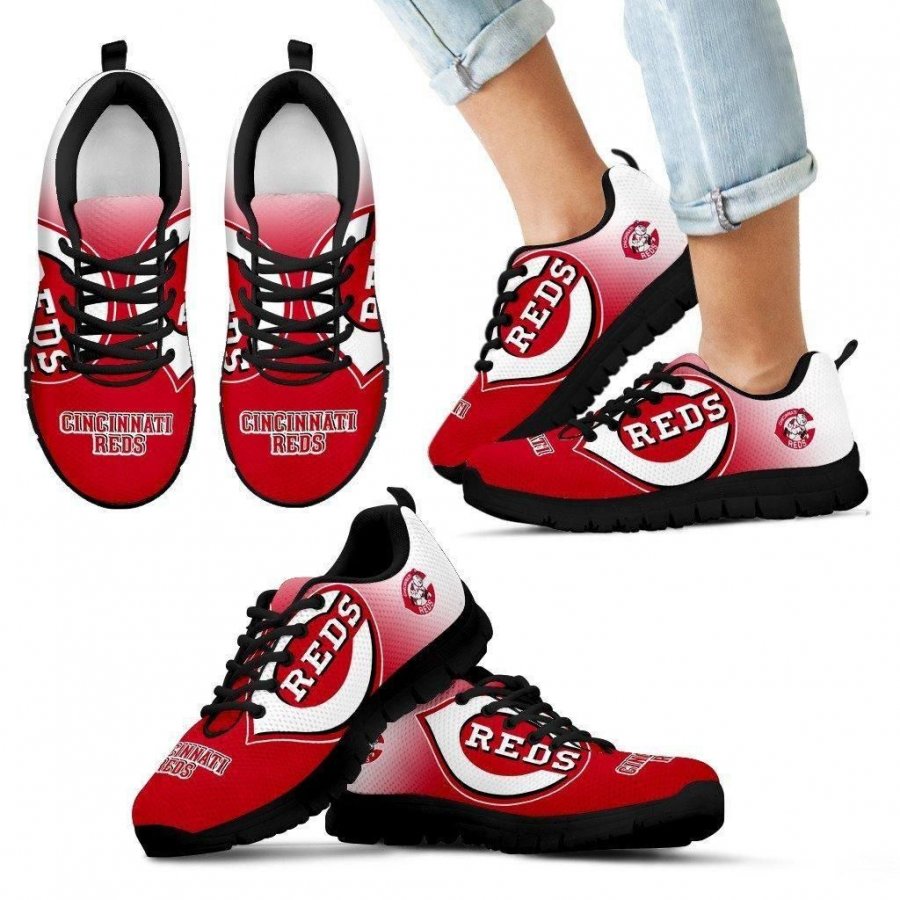 Colorful Unofficial Cincinnati Reds Sneakers #327