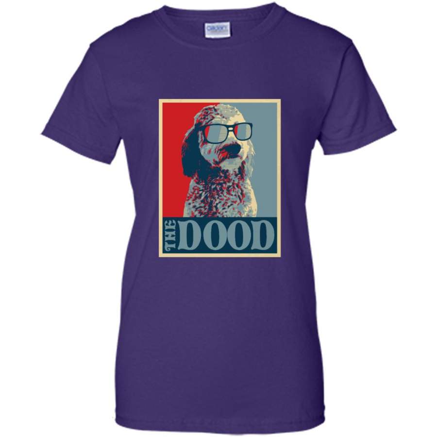 Goldendoodle The Dood Retro Vintage A – Gildan Women Shirt