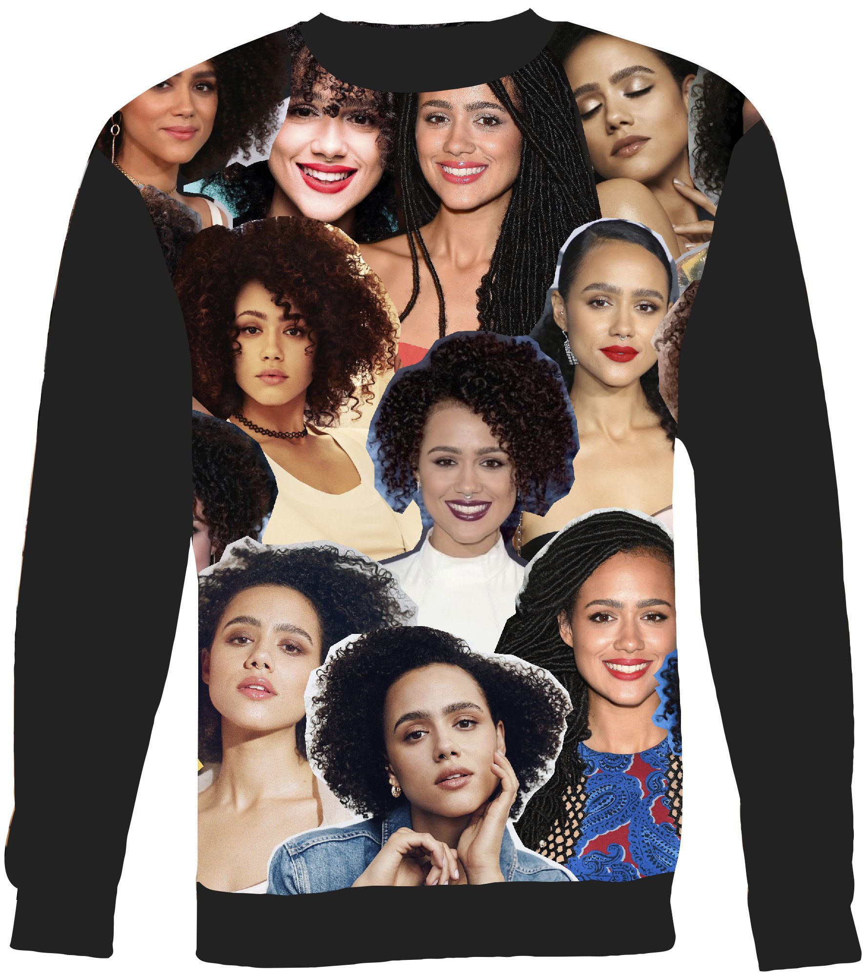 custom photo collage sweatshirt