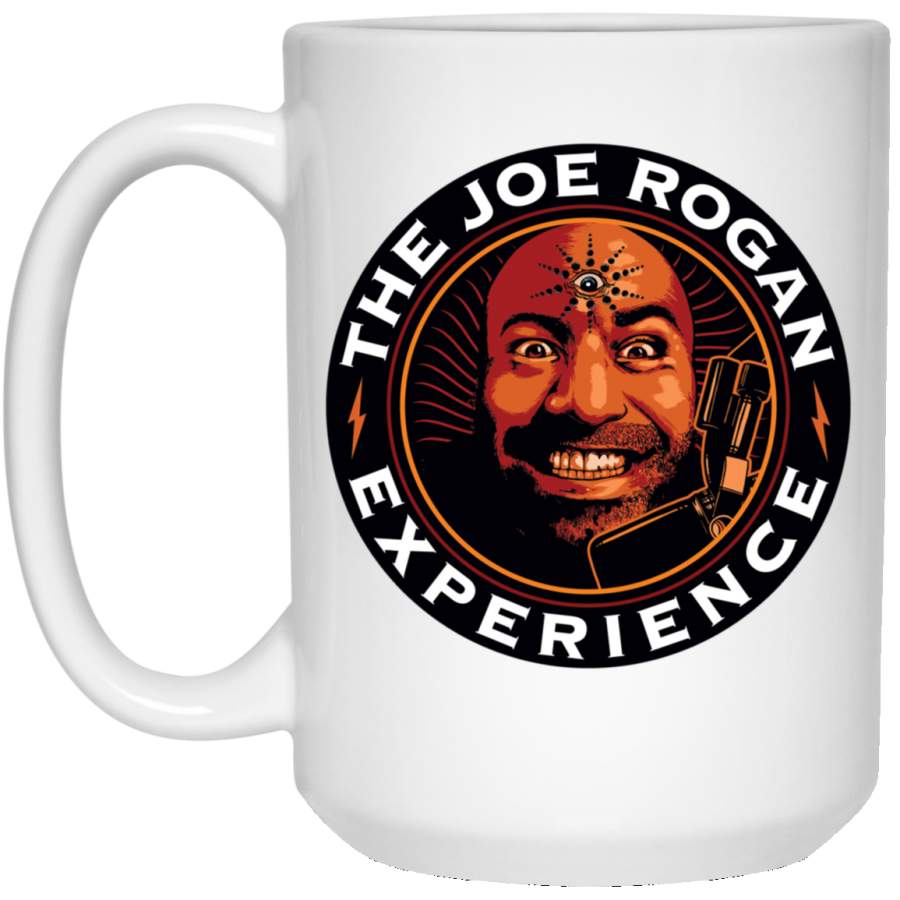 The Joe Rogan Experience White Big Mug