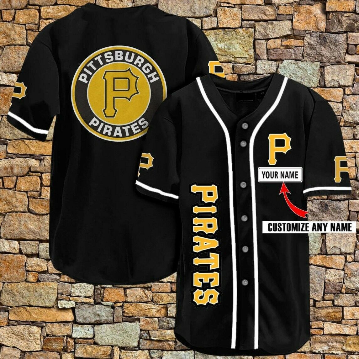 [Custom Name] Pittsburgh Pirates All Over Print Baseball Jersey For Fans