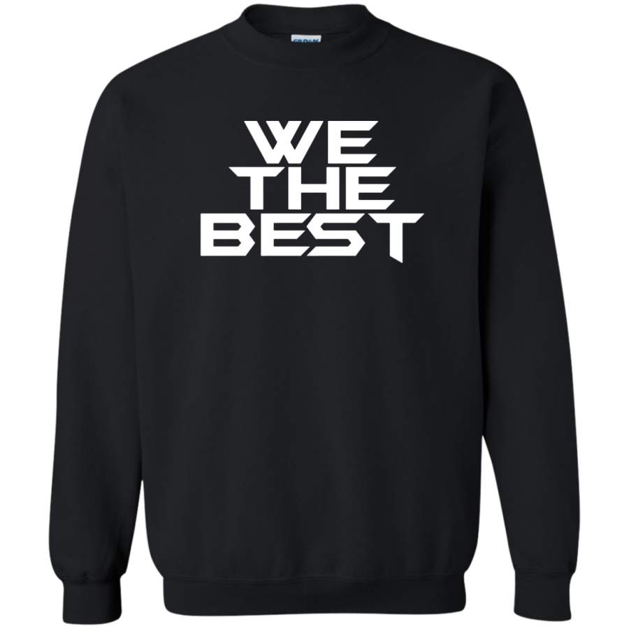 AGR We The Best Crewneck Pullover Sweatshirt