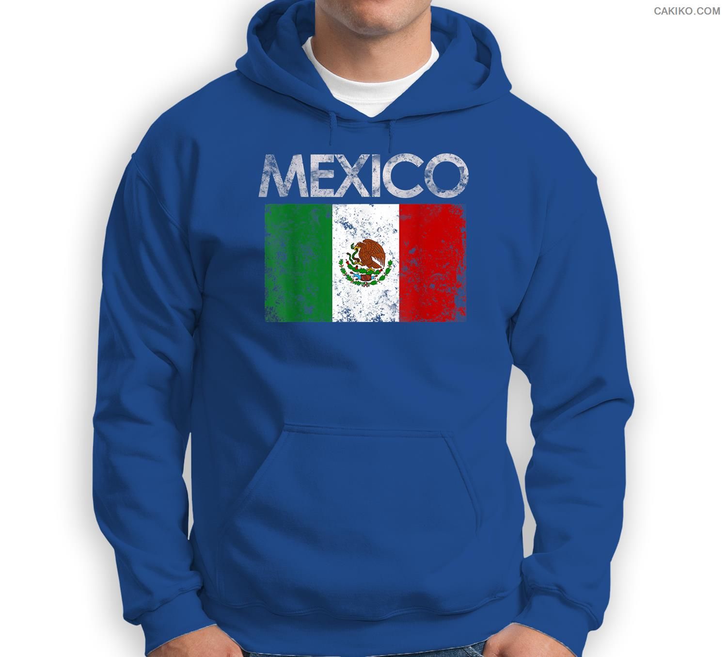 Vintage Mexico Mexican Flag Pride Gift Sweatshirt & Hoodie