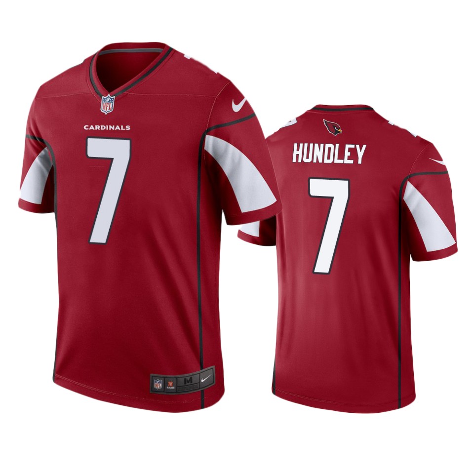 Arizona Cardinals #7 Brett Hundley Cardinal Legend Jersey – Mens