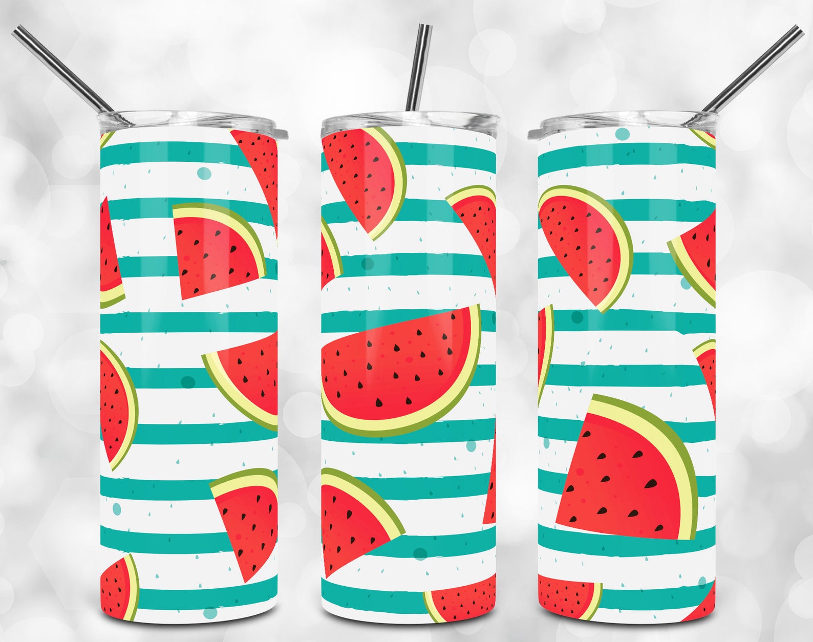 Watermelon Seamless 20Oz Skinny Tumbler