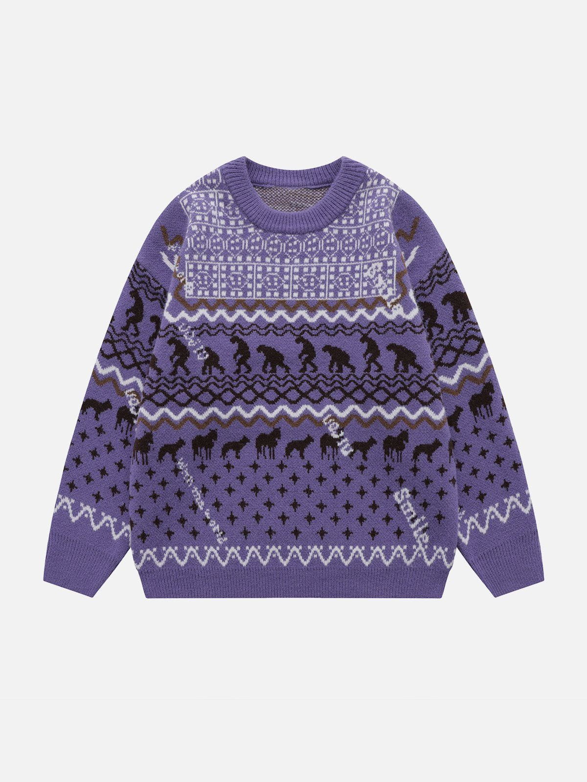 Talishko™ – Tribal Retro Knitted Sweater