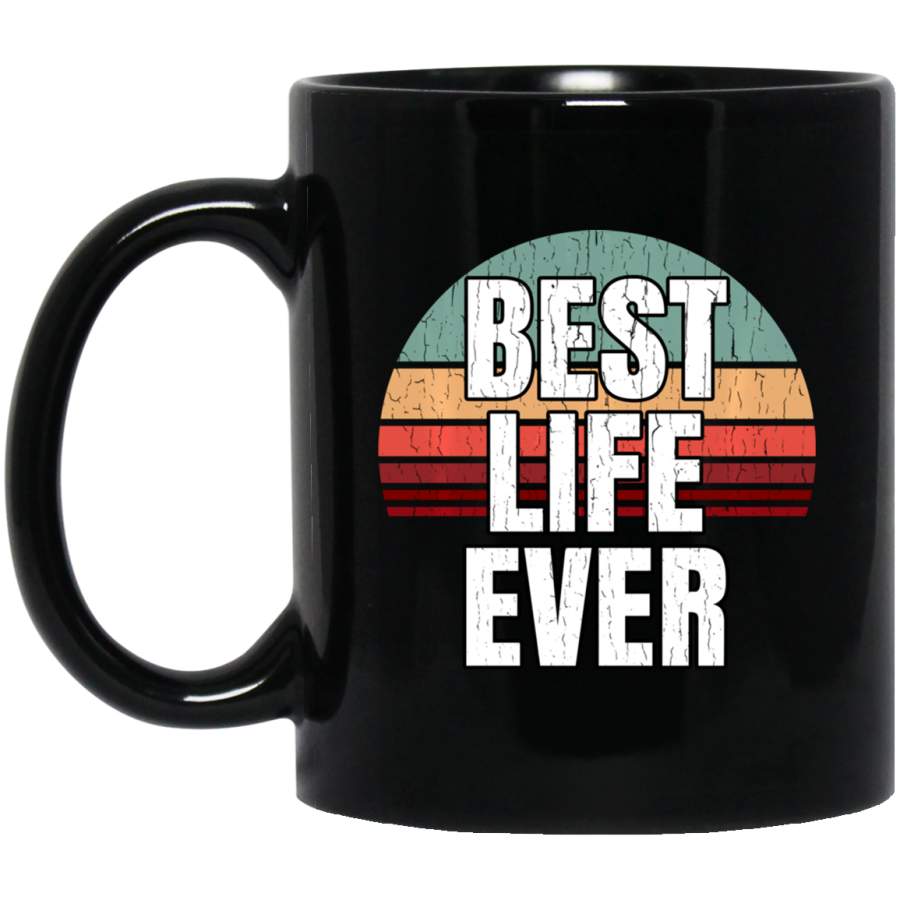 Best Life Ever Gift Vintage Retro Design JW Broadcasting Coffee Mug