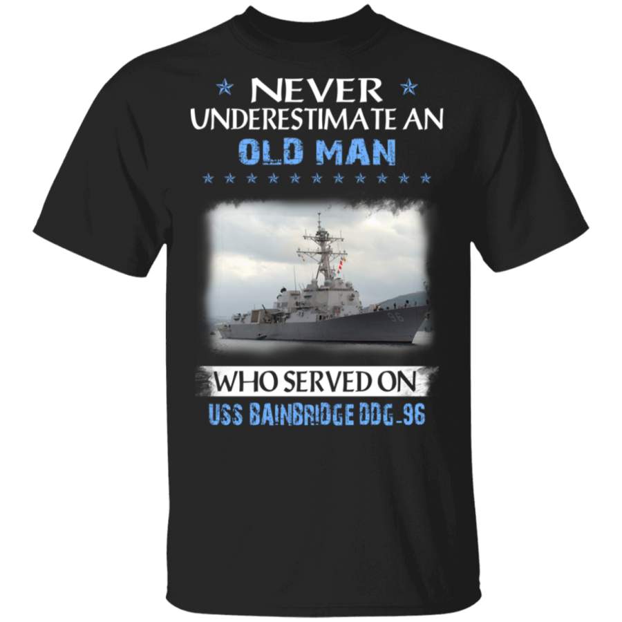 USS Bainbridge DDG-96 Veterans Day Christmas Gift T-Shirt