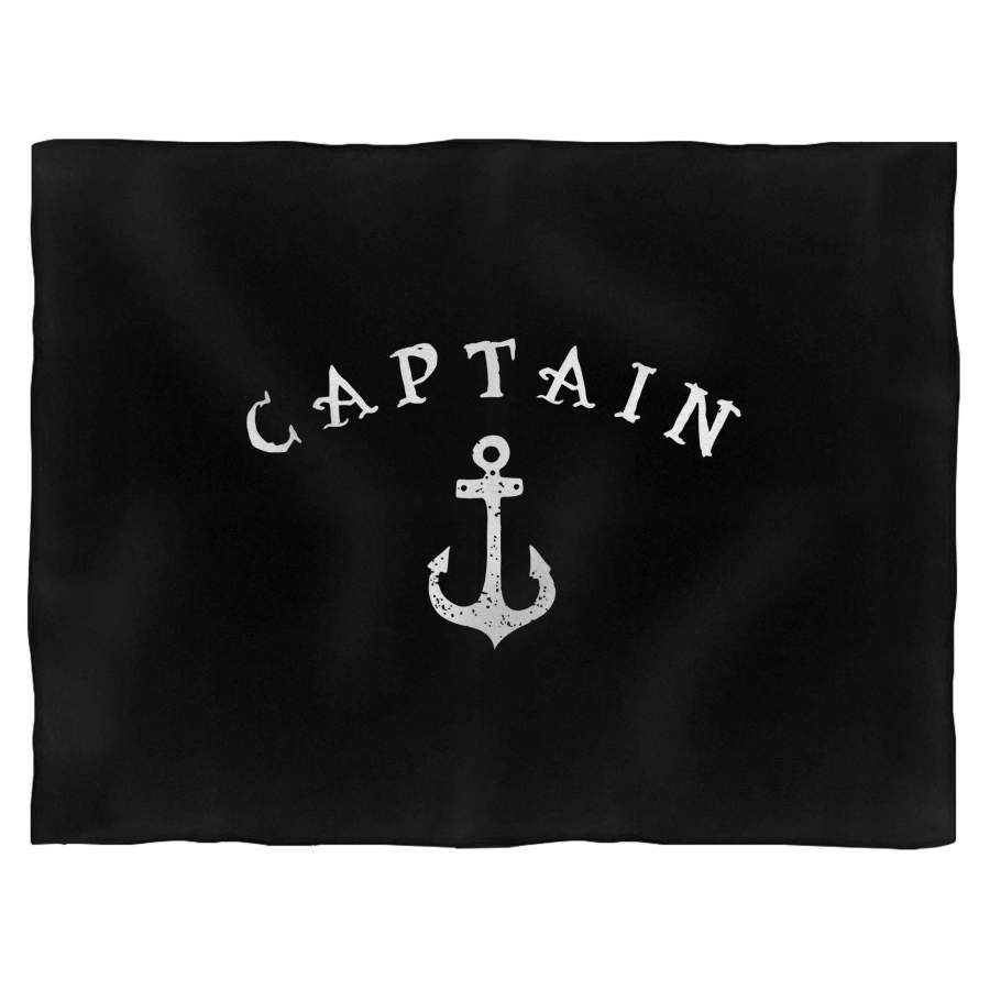 Captain First Fathers Day Sailing Blanket