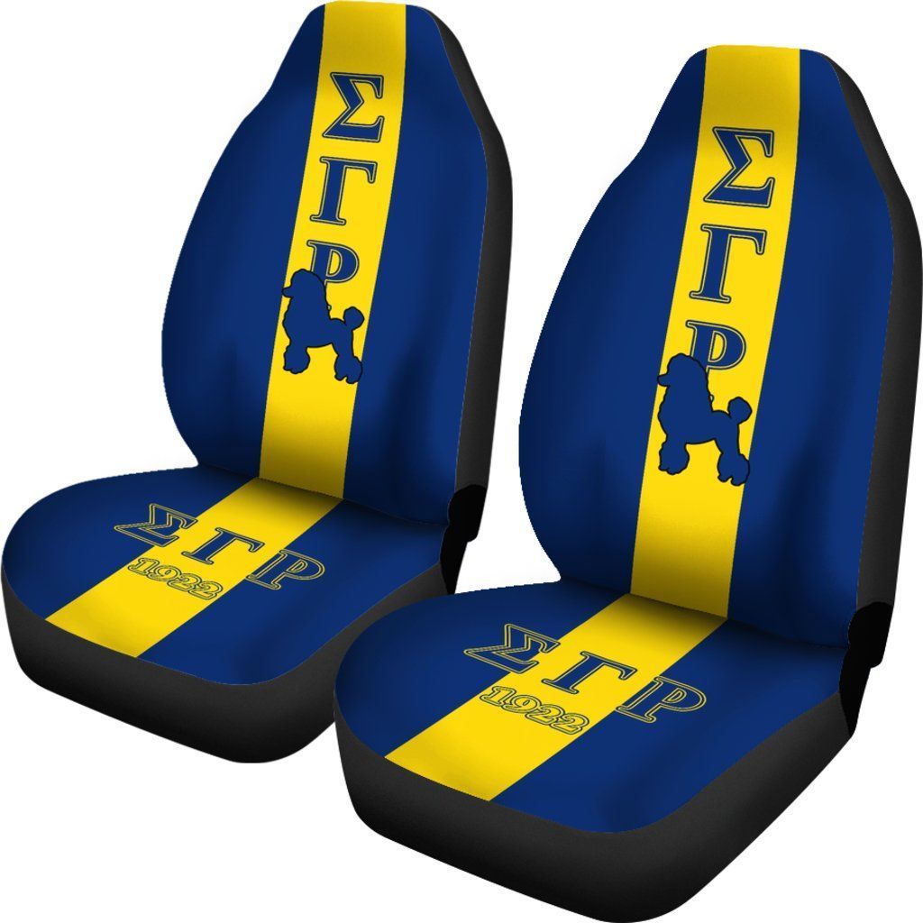 Greek Life Car Seat Cover – Sigma Gamma Rho Straight Car Seat Covers