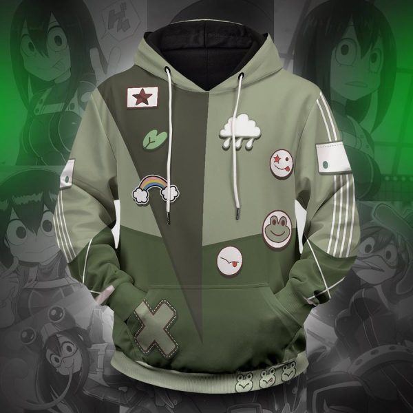 My Hero Academia Tsuyu Asui Hoodie Chm