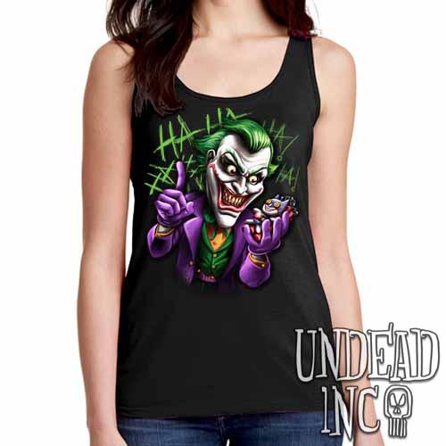 Joker Bat Bomb - Ladies Singlet Tank