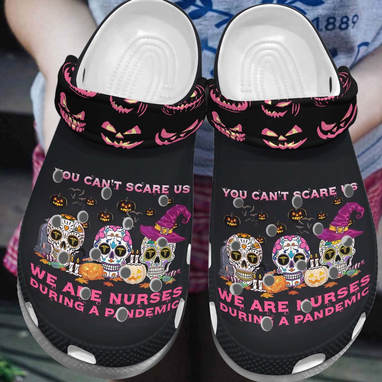 Nurse Personalized Clog, Custom Name, Text, Color, Number Fashion Style For Women, Men, Kid, Print 3D Nurse Power