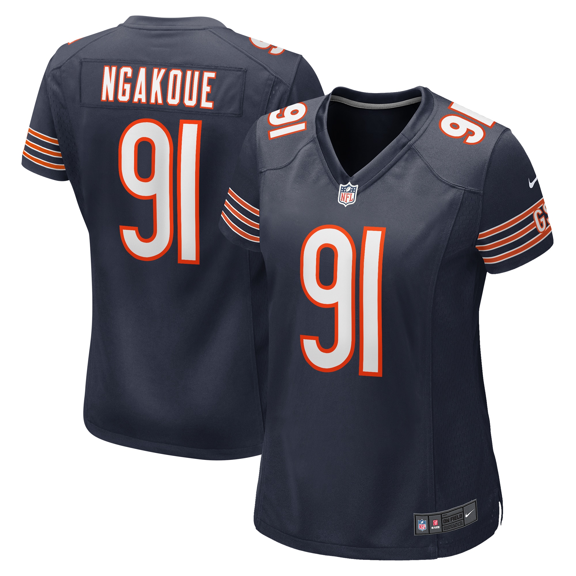 Yannick Ngakoue Chicago Bears Women's Team Game Jersey – Navy