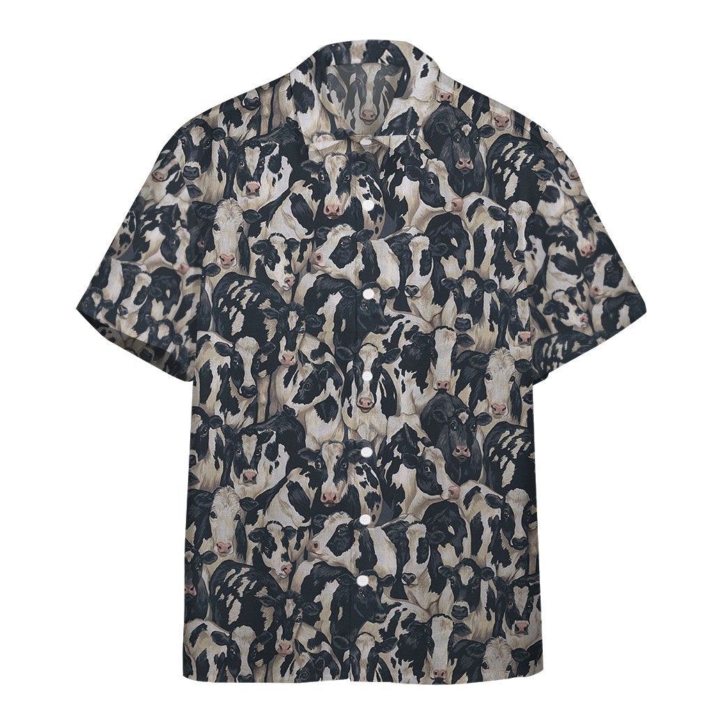 Fat Quarter Cows Farm Hawaii Shirt For Men Women Ha100176