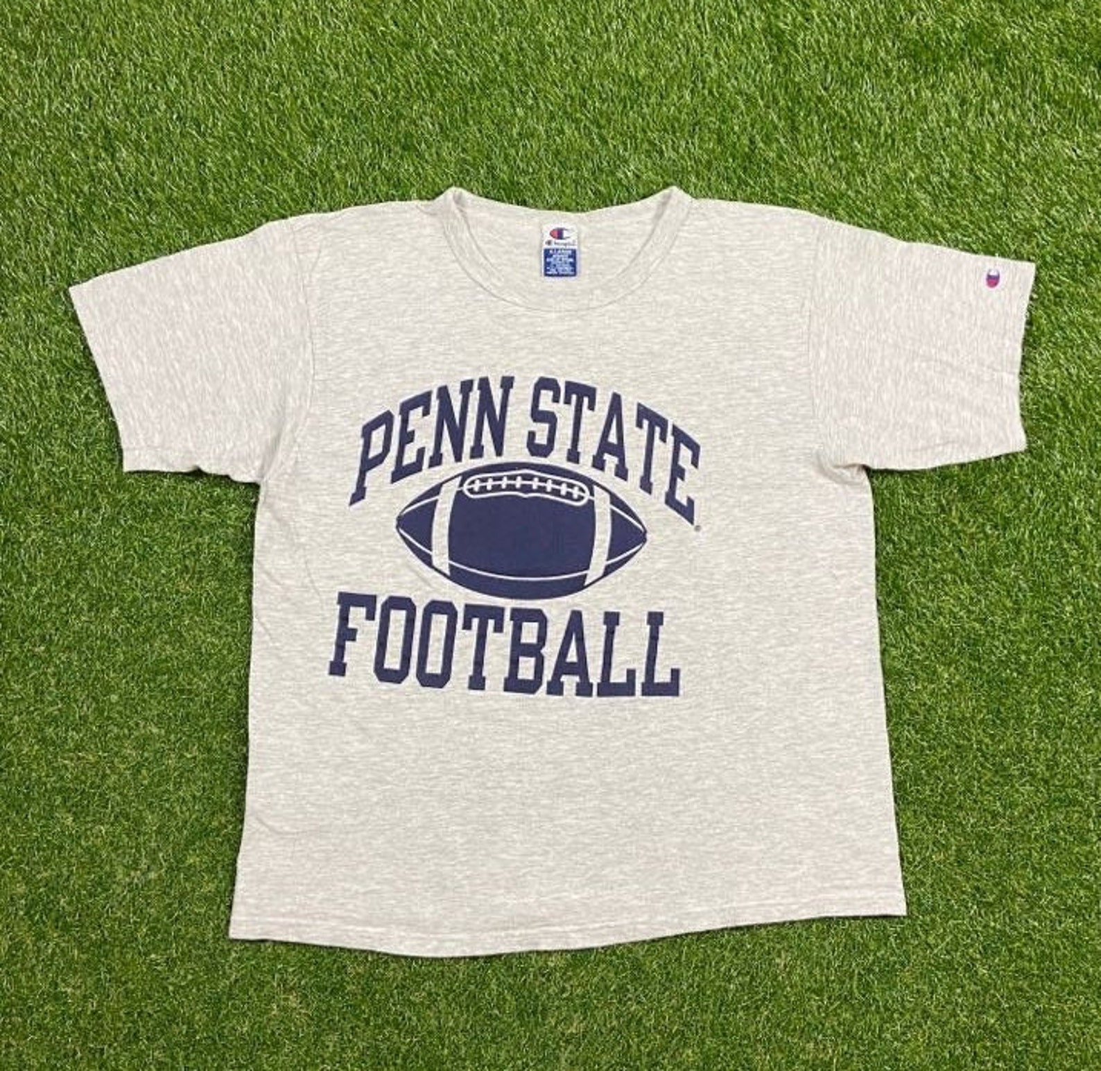 Vintage University Of Penn State Nittany Lions T Shirt Tee Champion Xtra College Football Pennsylvania 1990S Classic 90S