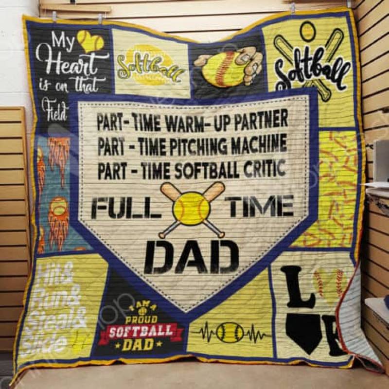 Softball Dad Blanket MY2301 85O43