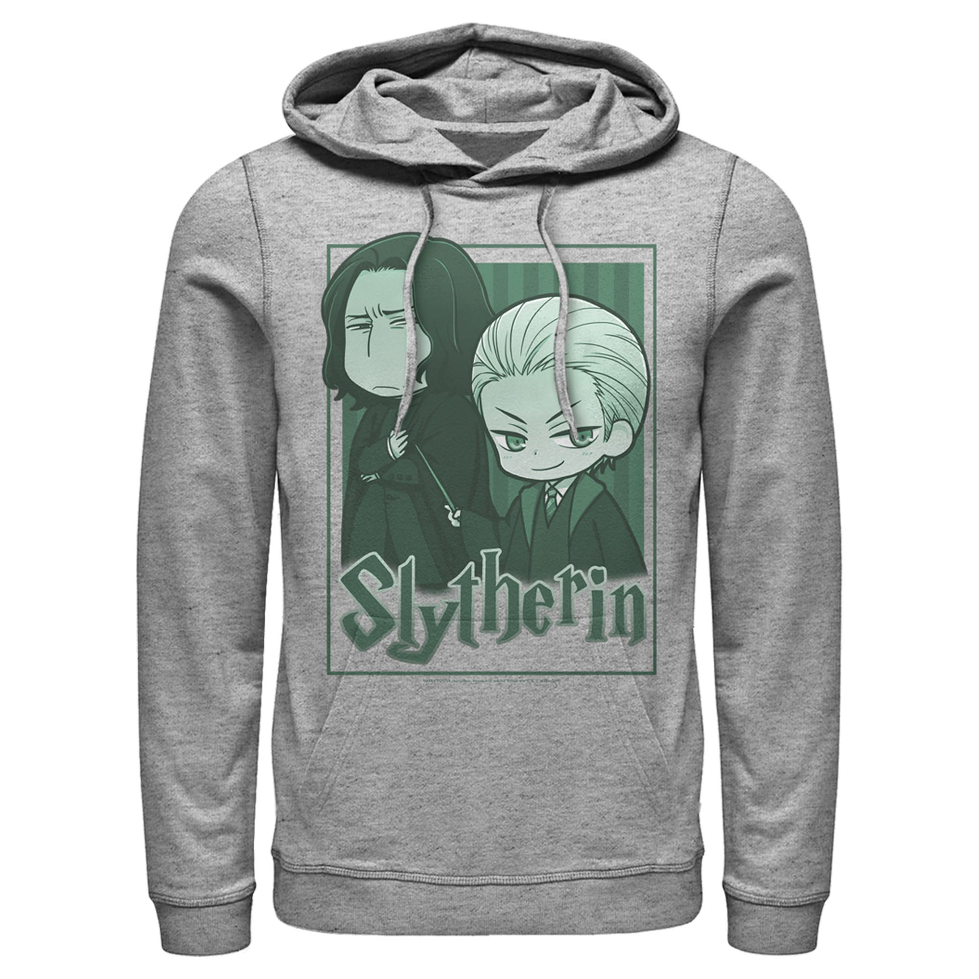 Men’S Harry Potter Slytherin Cartoon Characters Pull Over Hoodie