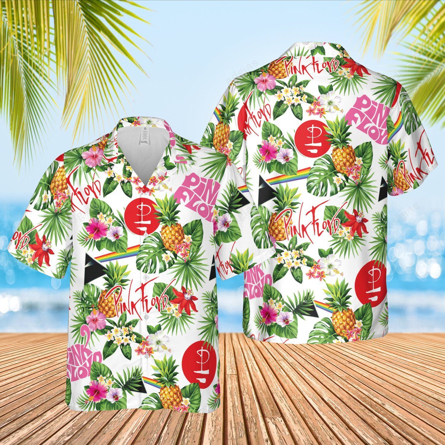 Pfb Aloha Hawaiian Style Summer Shirt Ha50612