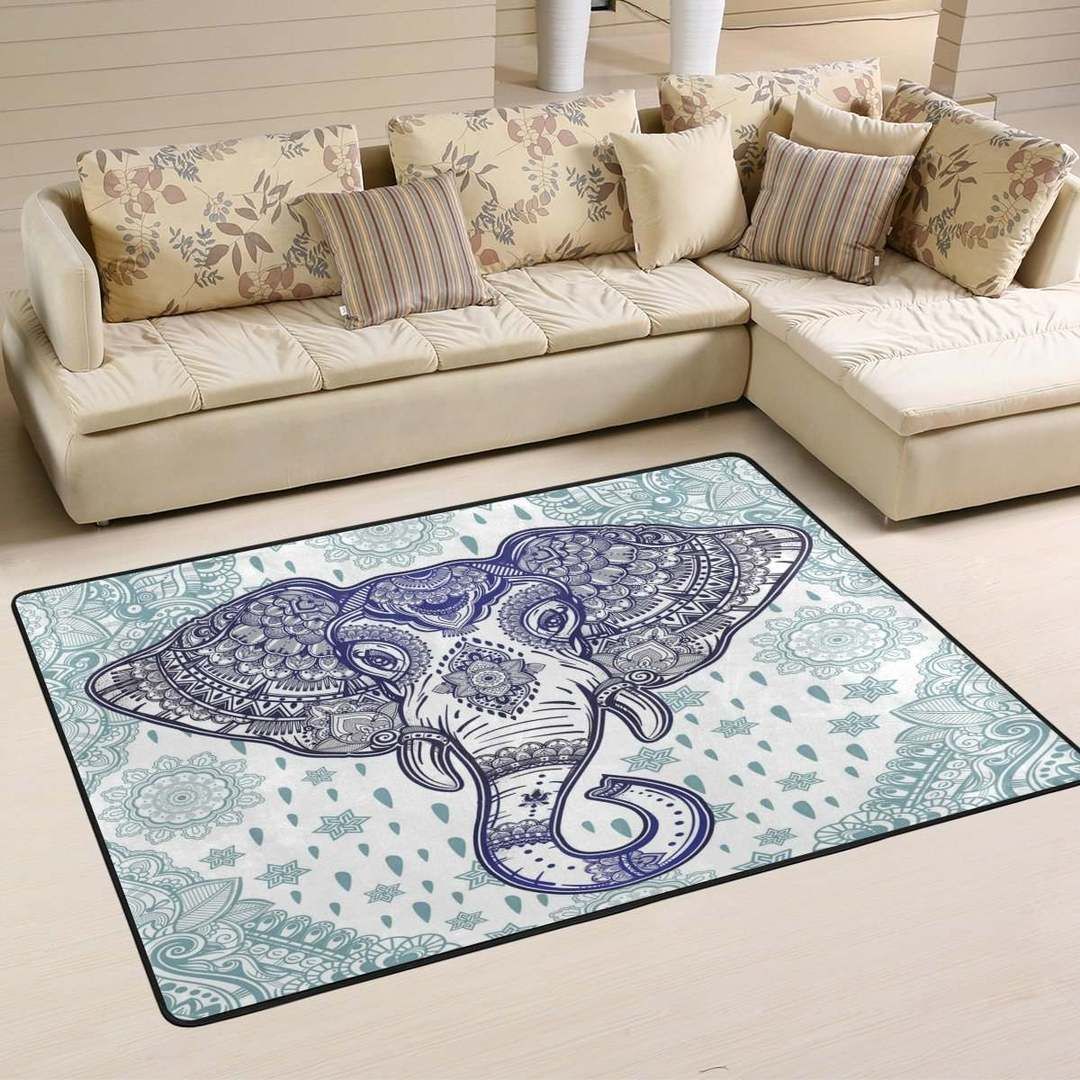 Beautiful Bohemian Elephant CLG2210019R Rug