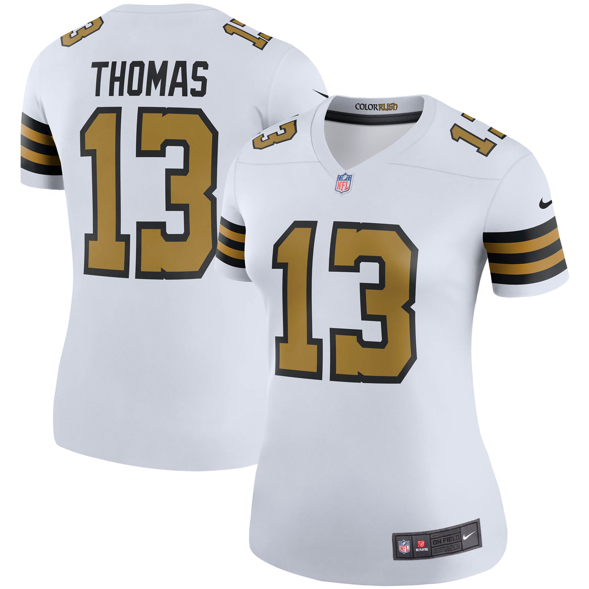 Women’s New Orleans Saints Michael Thomas White Color Rush Legend Player Jersey