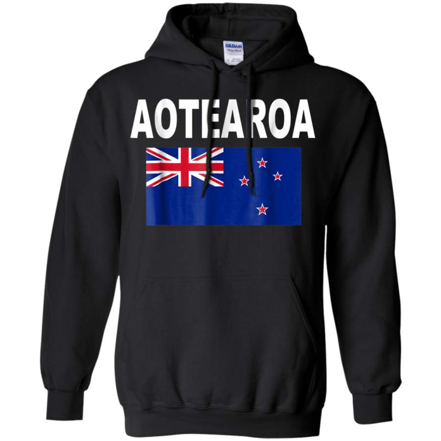 AGR Aotearoa Flag T-Shirt Cool New Zealand Kiwi Flags Gift Tee