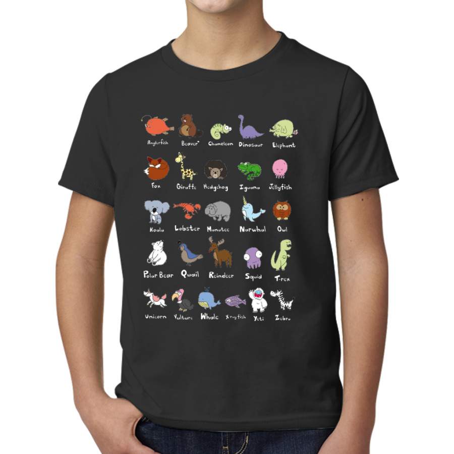 The Animal Alphabet Young T-Shirt