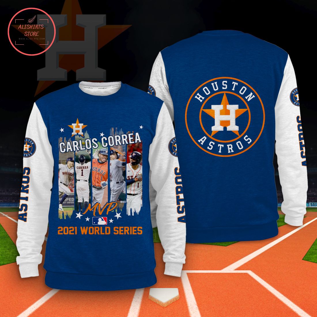 Houston Astros Carlos Correa Gift For Fan 3D Full Printing Sweatshirt