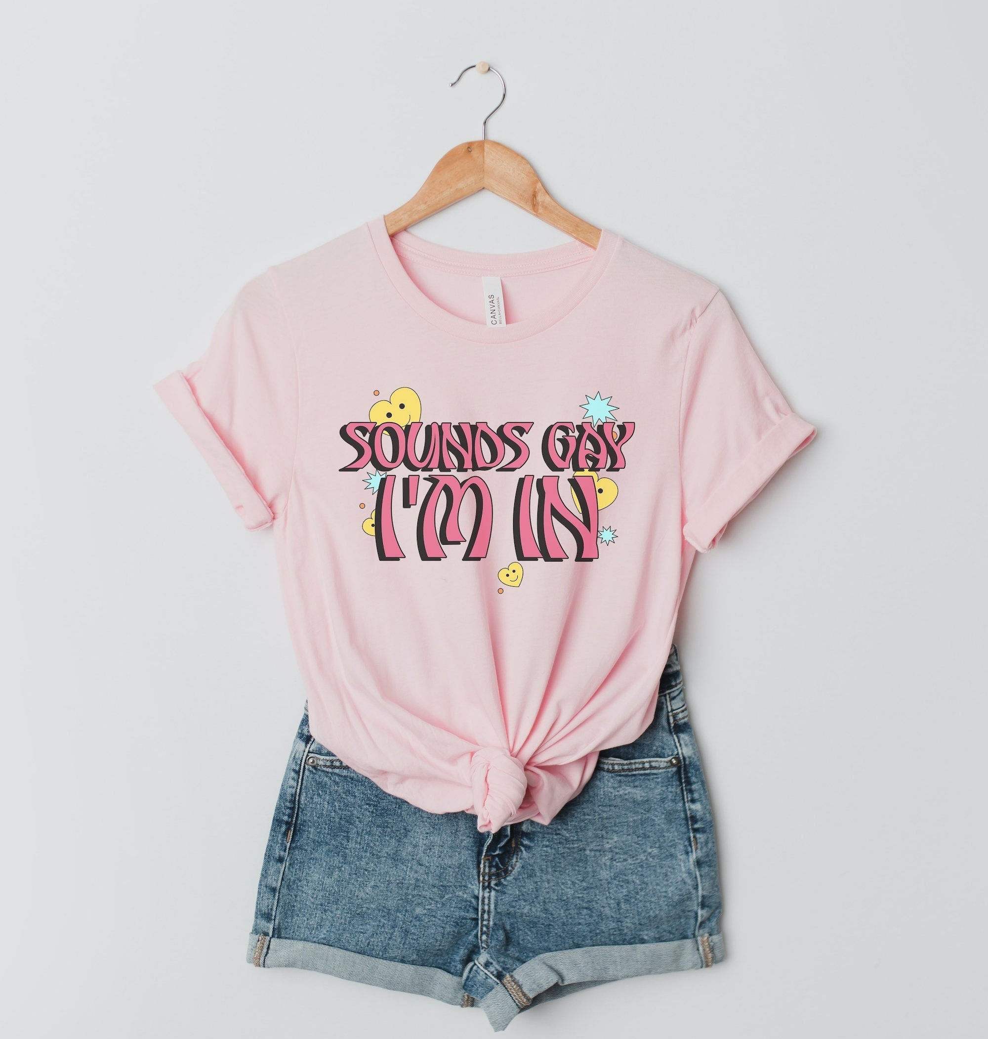 Sounds Gay I’m In Retro Vibe Unisex Graphic Tee