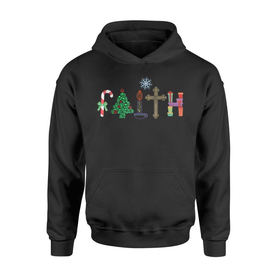 Christmas Faith Tee Xmas Faith   Hoodie