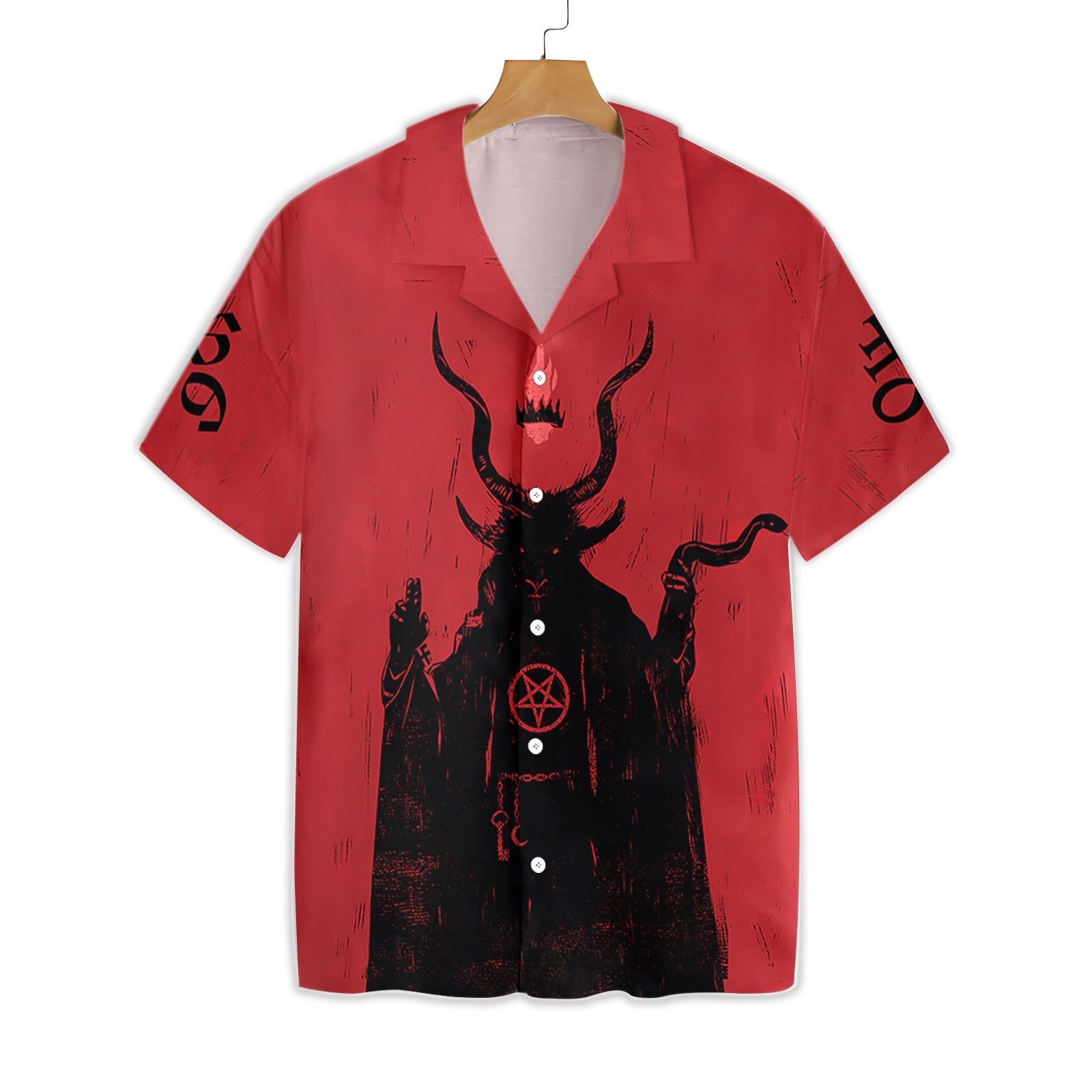 Satanic Demon Goat 0412 Hawaii Shirt Ha28417