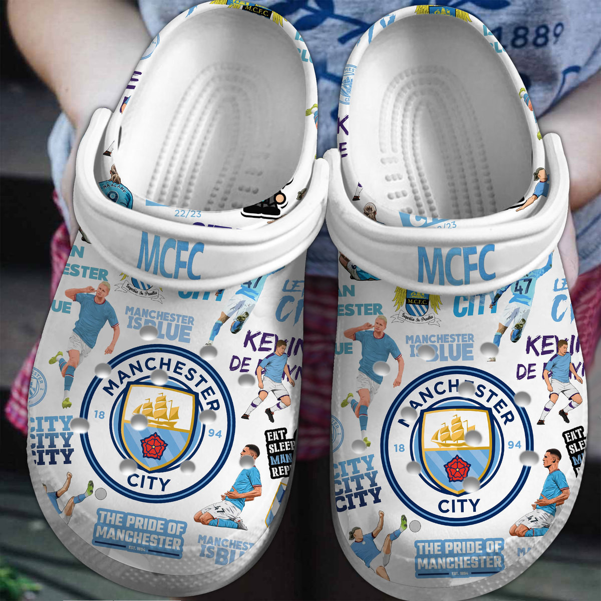 Mcfc Manchester City Crocss Clogs For Men Women And Kid Mzvi6S4R