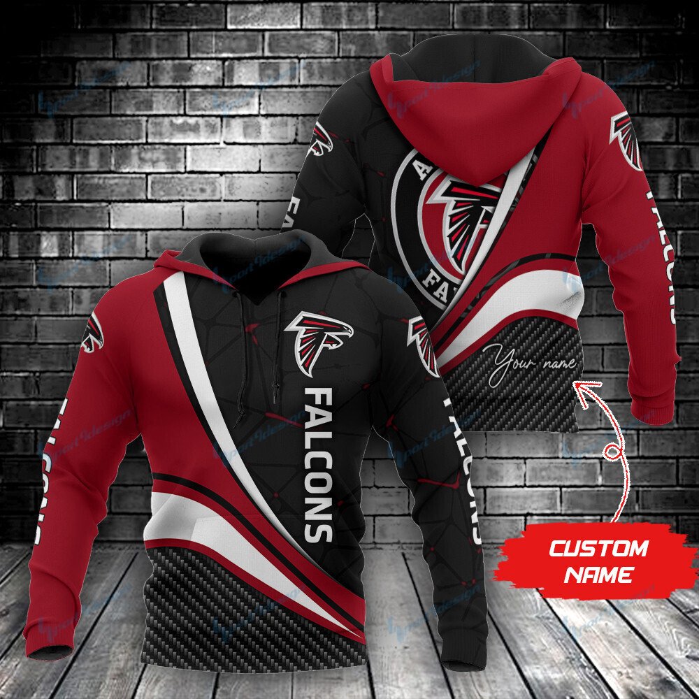 Atlanta Falcons Personalized Hoodie Bg403