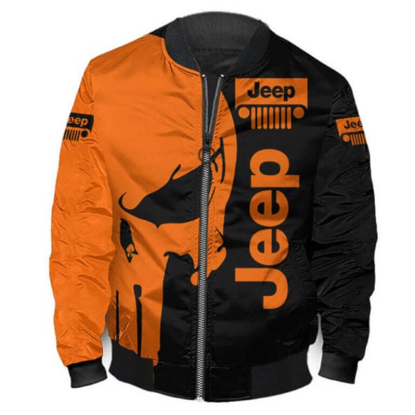 Bomber Jacket Jeep, Jeep 3D Spring Autumn, Mens Casual Jacket Cb13