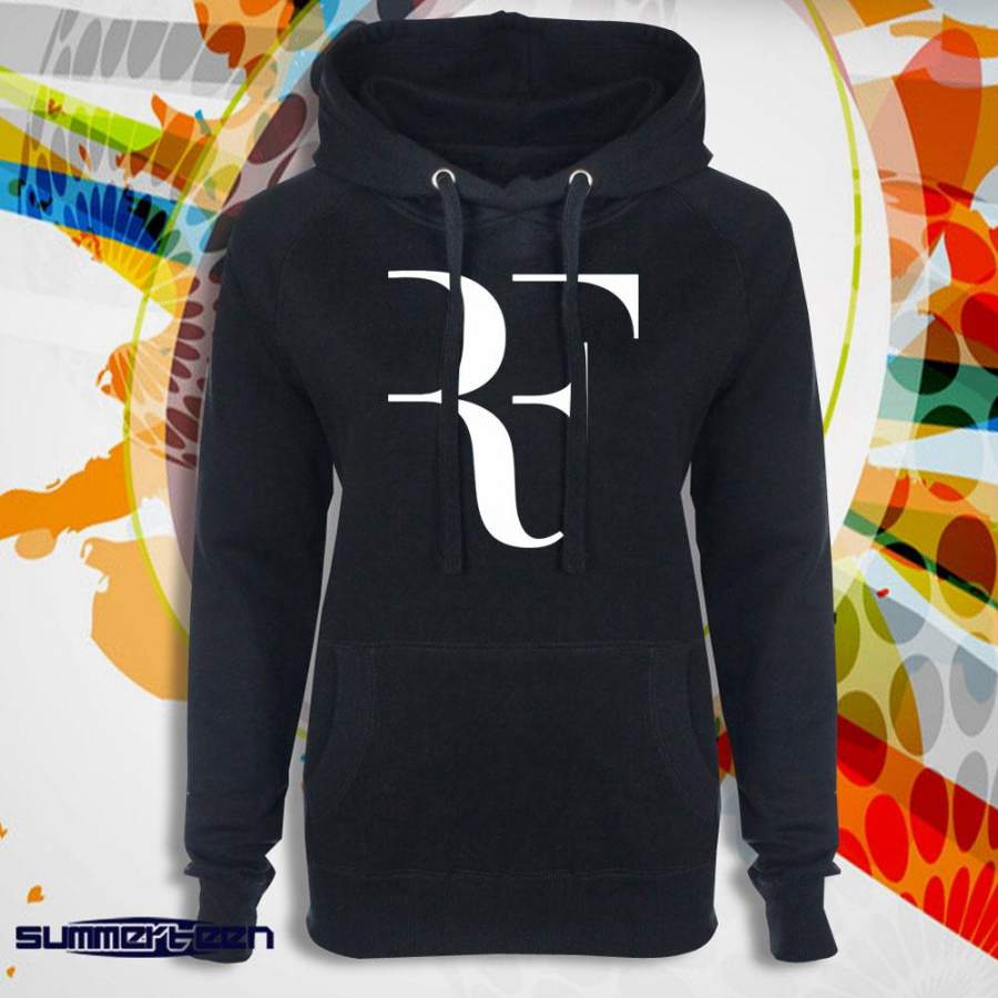 Roger Federer Rf Tennis Sports Women’S Hoodie