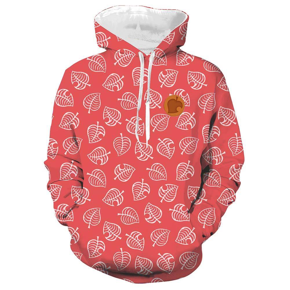 Unisex Isabelle Cosplay Hoodies Animal Crossing Pullover 3D Print Jacket Sweatshirt