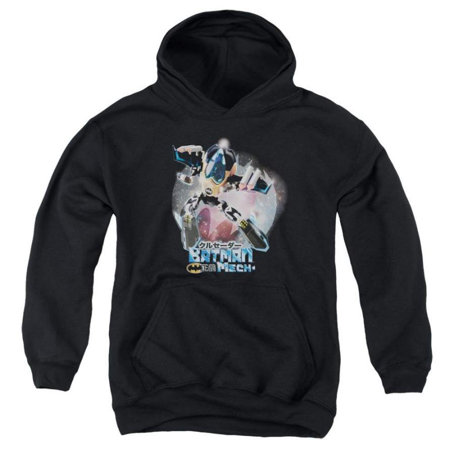 Batman – Batman Mech Youth Pull Over Hoodie