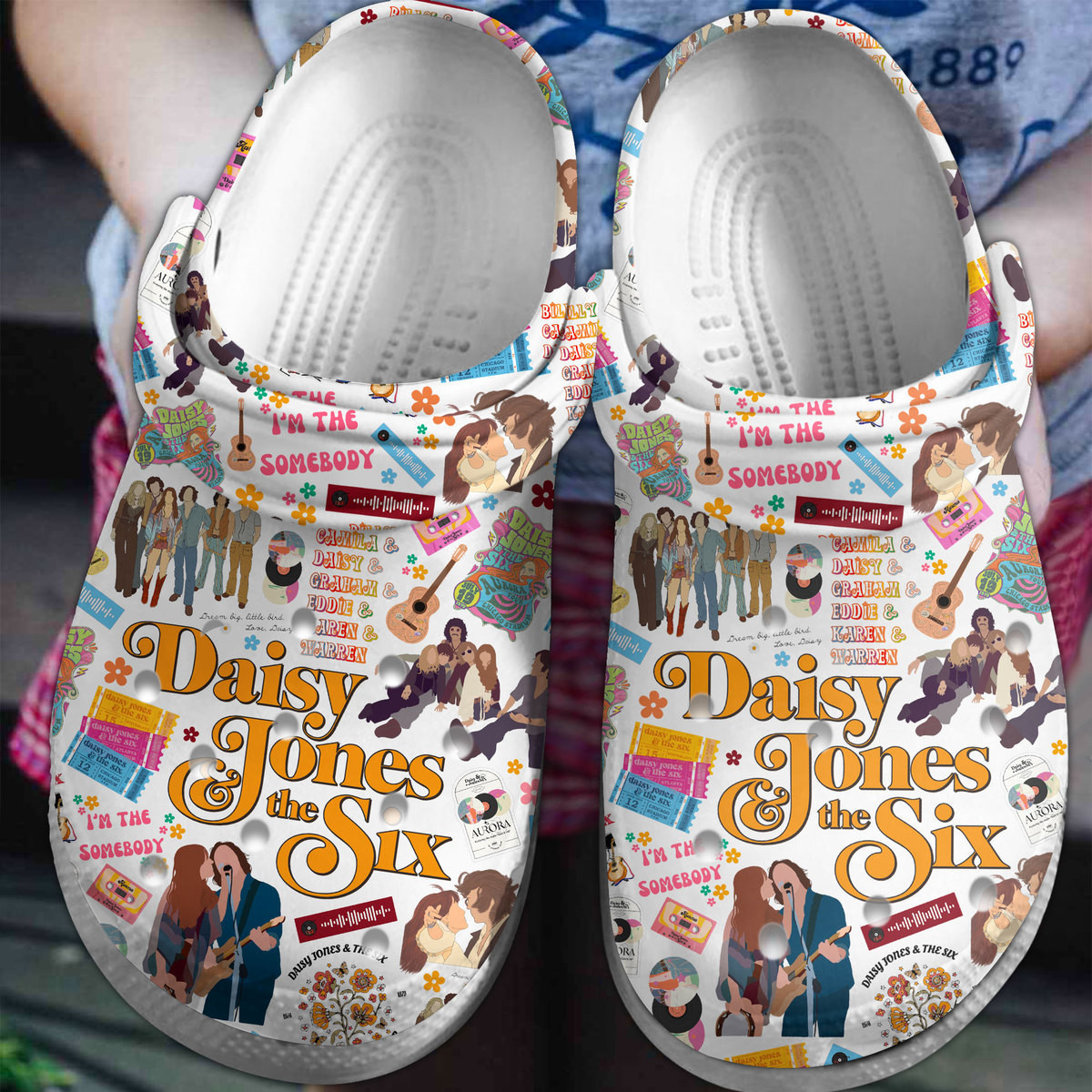 Daisy Jones & The Six Crocss Clogs For Men Women And Kid Azecyn0K