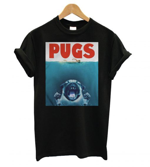 A Pugs Jaws Shark RS T shirt