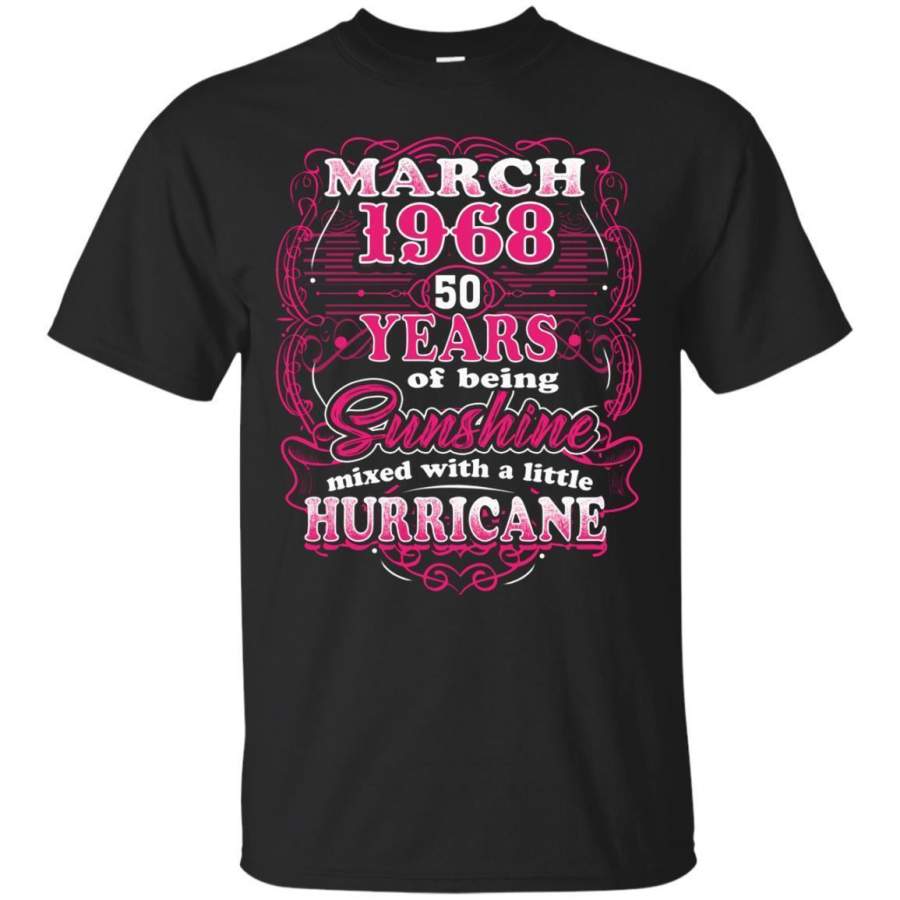 AGR March 1968 50 Years Of Being Sunshine Tshirt Jaq T-shirt