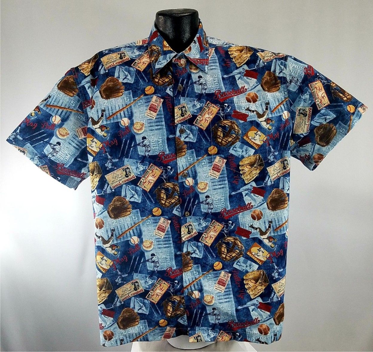 Baseball Blue Amazing Design Hawaii Shirt Ha71009