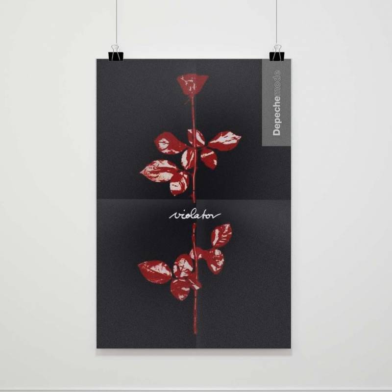 Depeche Mode Violator Album Cover Poster - Poster Art Design