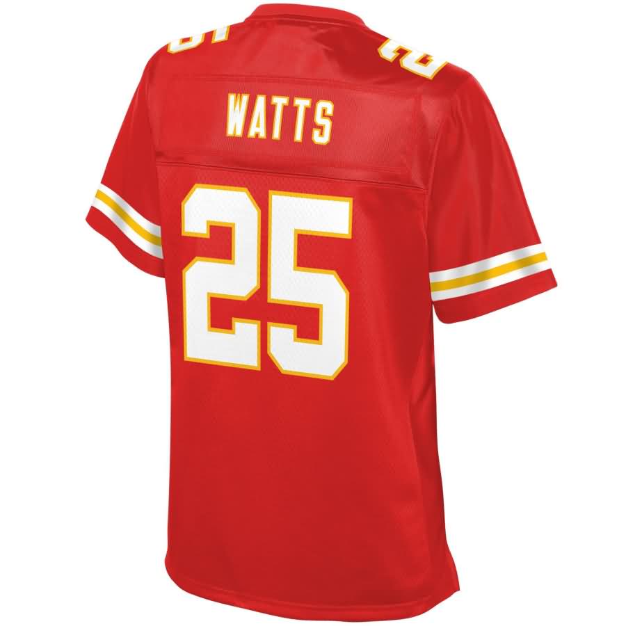 Armani Watts Kansas City Chiefs NFL Pro Line Womens Player Jersey – Red