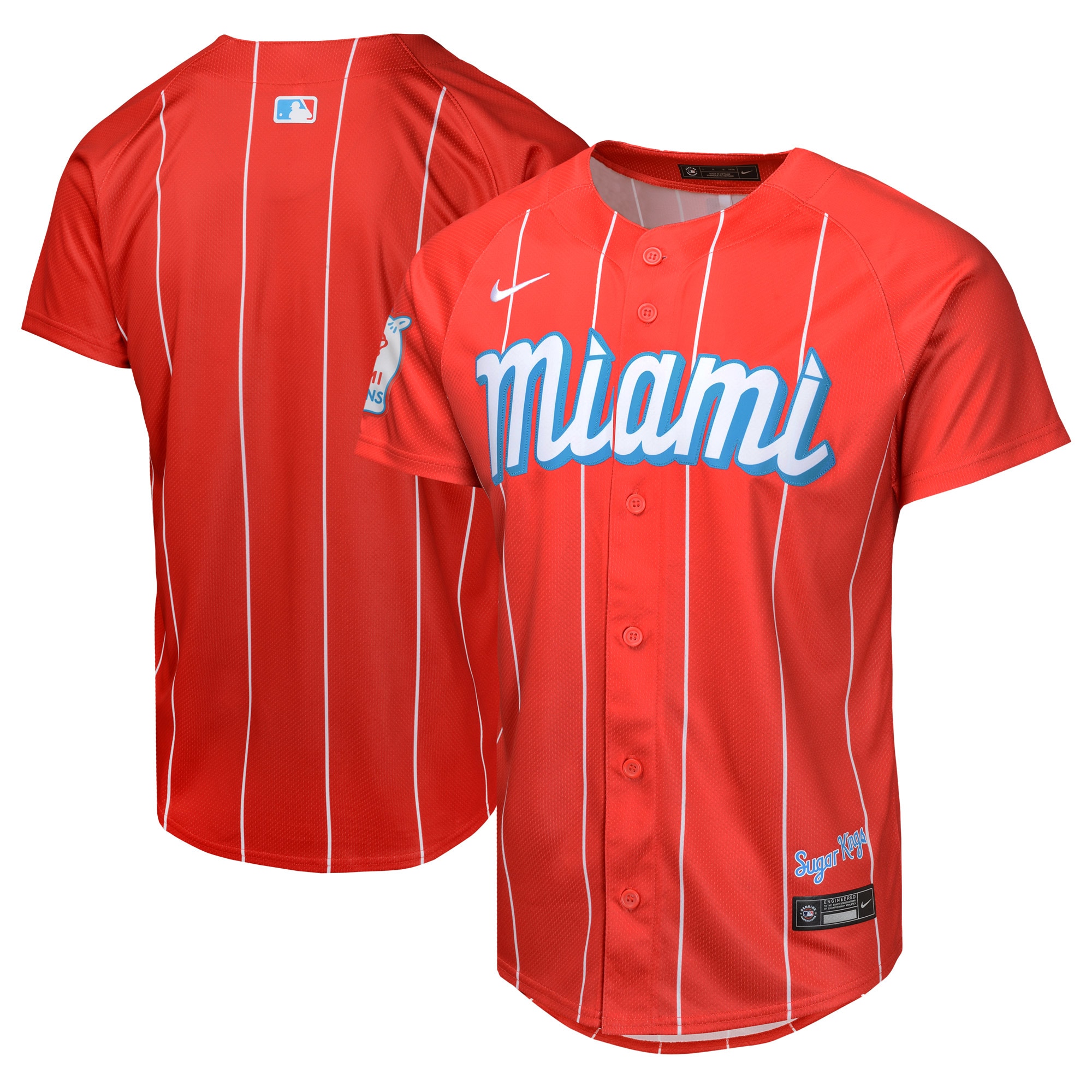 Miami Marlins Youth City Connect Limited Jersey – Red