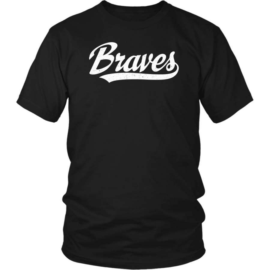 Vintage Braves Mascot T Shirts Sports Name