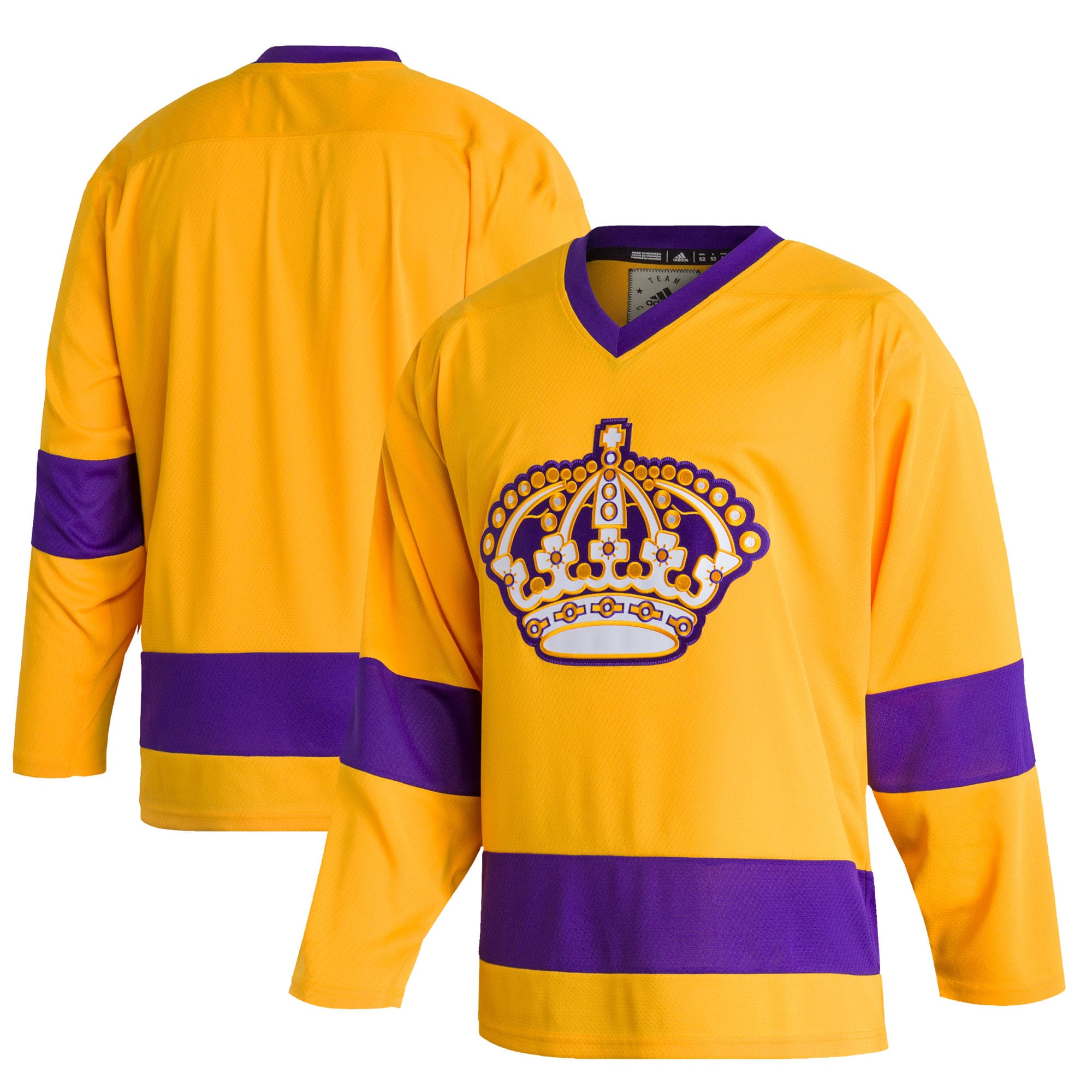 Los Angeles Kings Team Classics Authentic Blank Jersey – Gold