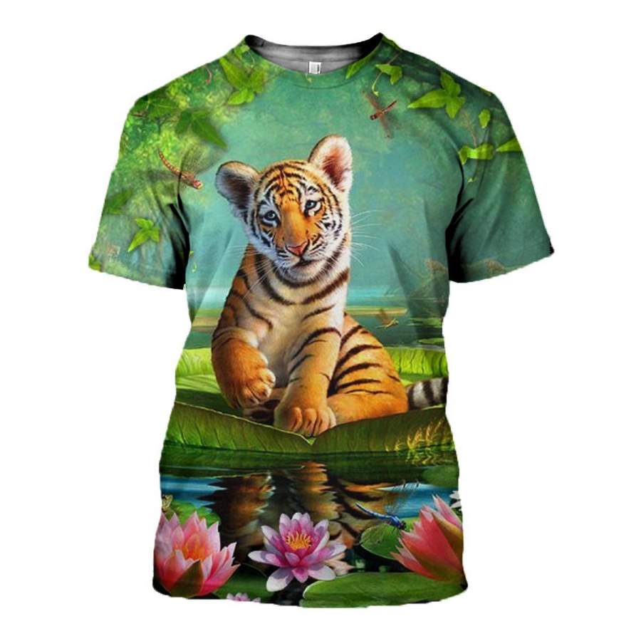 3D All Over Printed Baby tiger Clothes