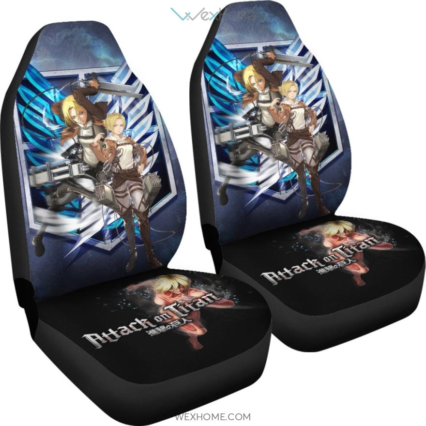 Attack On Titan Anime Car Seat Covers | Aot Annie Weapons Titan