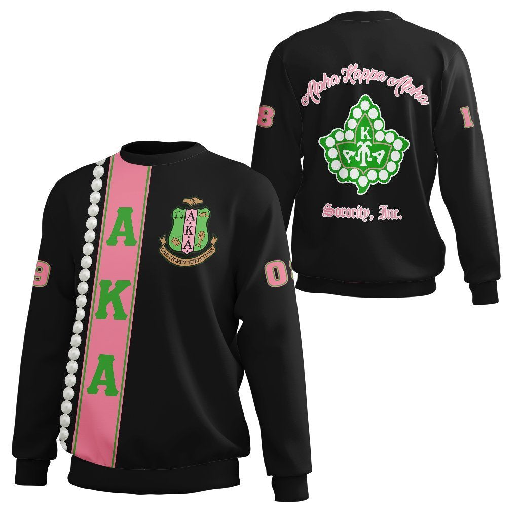 Greek Life Shirt – Alpha Kappa Alpha Pearl Sweatshirt – Cato Style J8